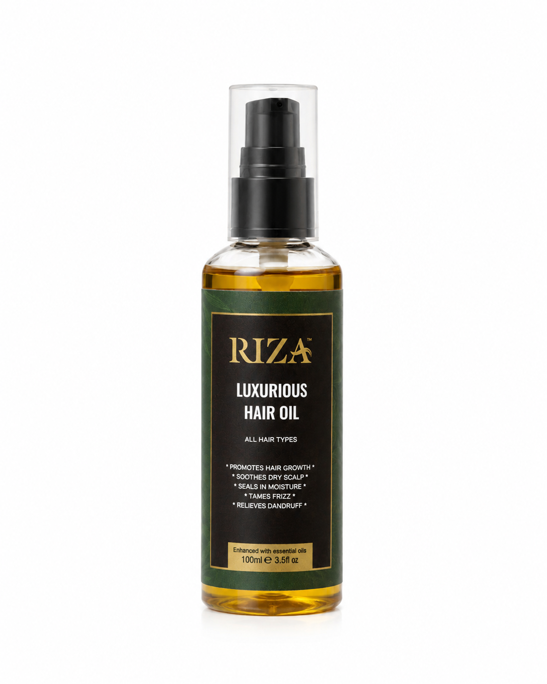 Hair oil for frizz control and scalp health