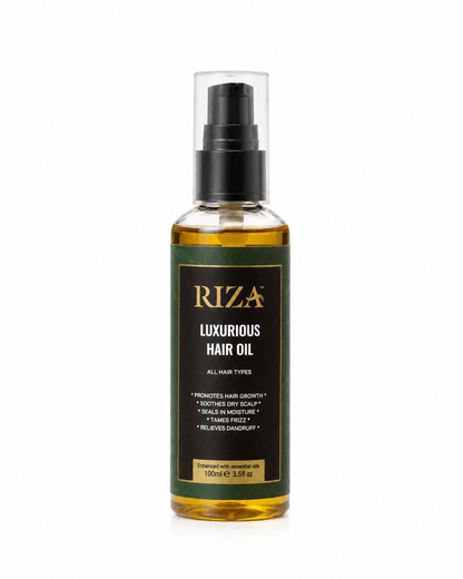 Hair oil for frizz control and scalp health