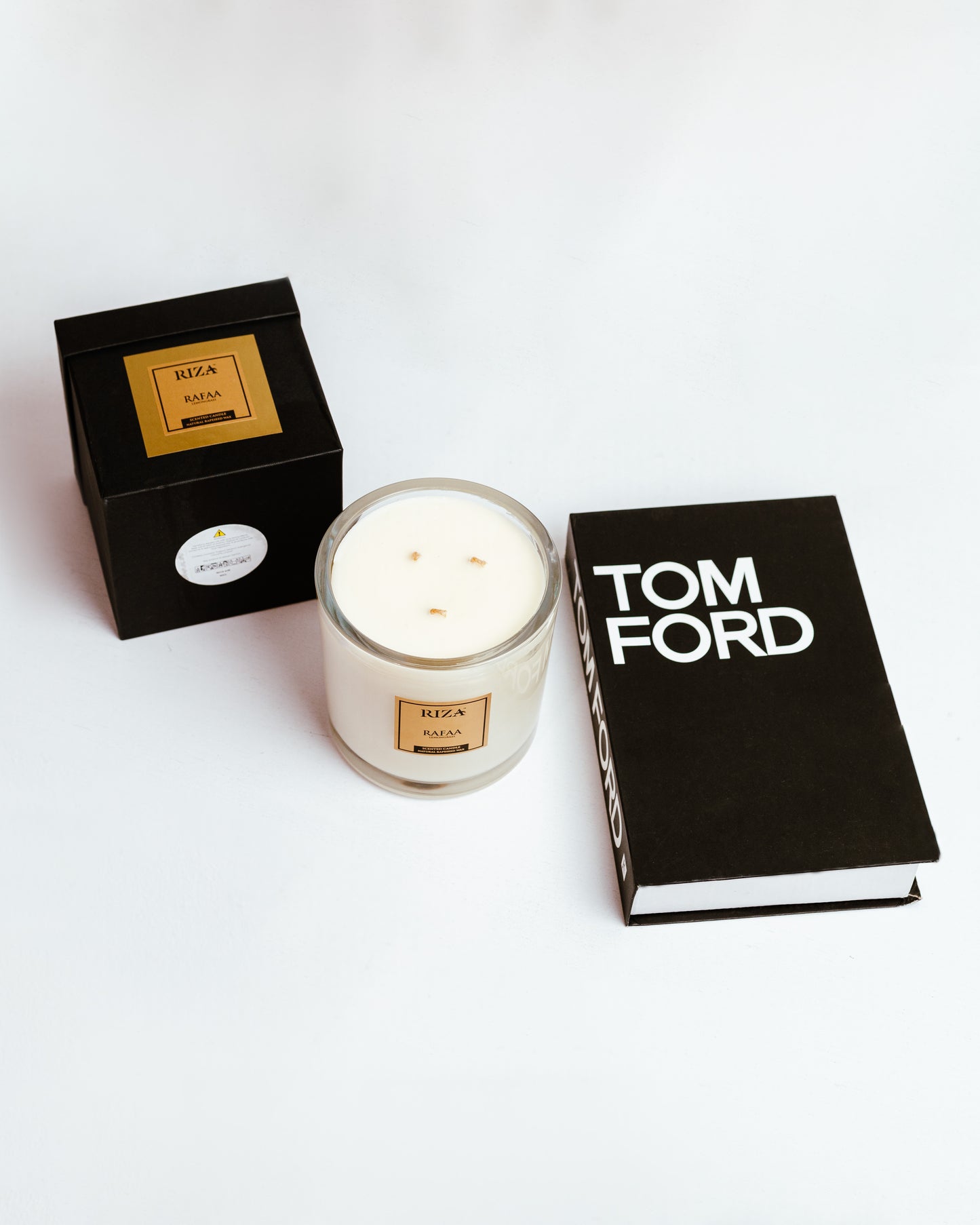 Luxury Hand Poured Perfume Candles | Natural Coconut & Rapeseed Wax | Riza