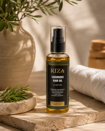 Luxurious Hair Oil | Natural Hair Growth & Nourishing Oil | Riza